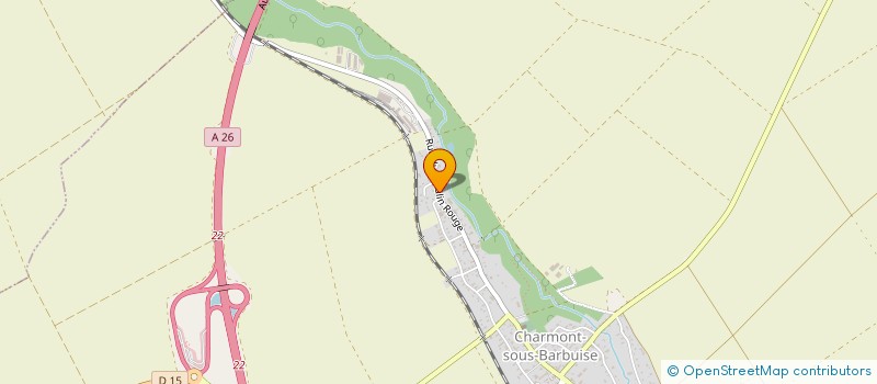 localisation de l'entreprise SCI DE LA CRESSONNIERE  CHARMONT-SOUS-BARBUISE