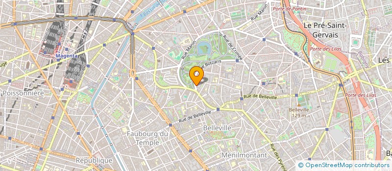 localisation de l'entreprise SCI DE LA CREULERAIS  PARIS