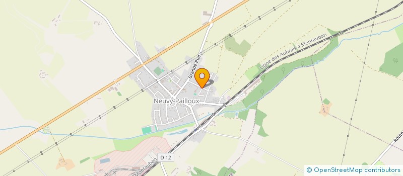 localisation de l'entreprise SCI DE LA CREUSETTE à NEUVY-PAILLOUX