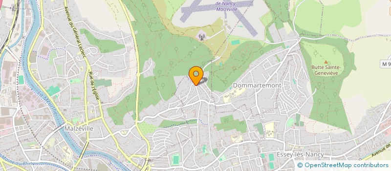 localisation de l'entreprise SCI DE LA CRIDE  SAINT-MAX