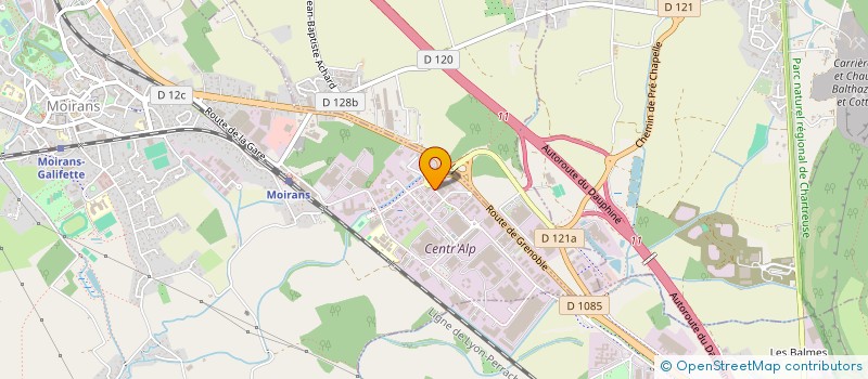 localisation de l'entreprise SCI DE LA CROISETTE  MOIRANS