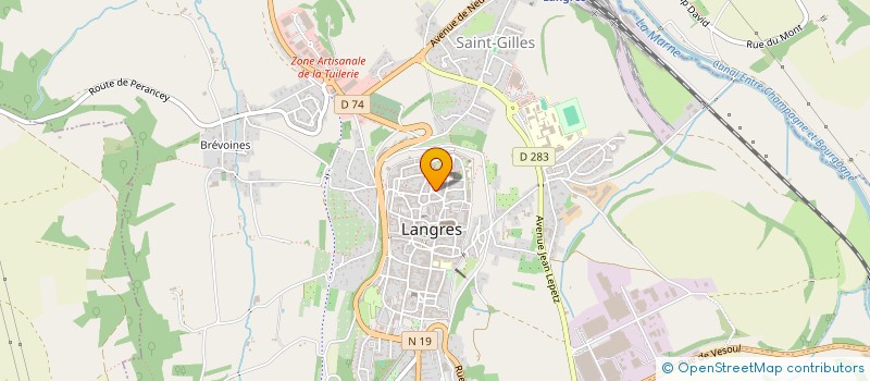 localisation de l'entreprise SCI DE LA CROISETTE à LANGRES