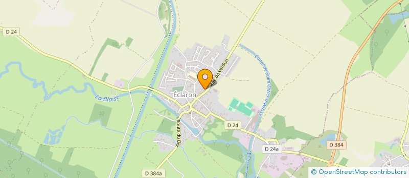 localisation de l'entreprise SCI DE LA CROISIERE JAUNE à ECLARON-BRAUCOURT-SAINTE-LIVIERE