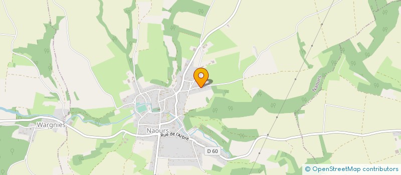 localisation de l'entreprise SCI DE LA CROIX  NAOURS
