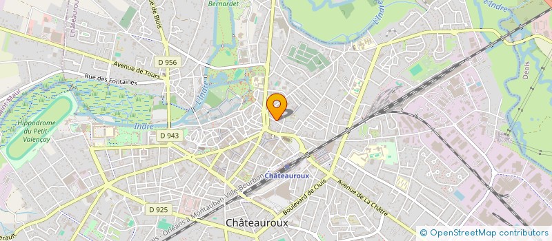 localisation de l'entreprise SCI DE LA CROIX à CHATEAUROUX