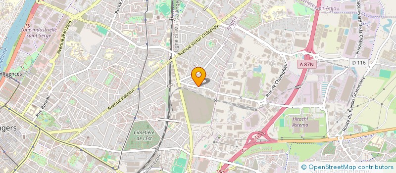 localisation de l'entreprise SCI DE LA CROIX BANCHE à ANGERS
