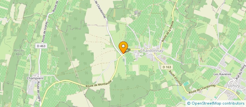 localisation de l'entreprise SCI DE LA CROIX BLANCHE  MARTAILLY-LES-BRANCION