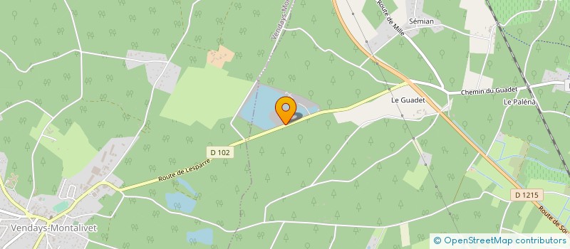 localisation de l'entreprise SCI DE LA CROIX BLEUE  QUEYRAC