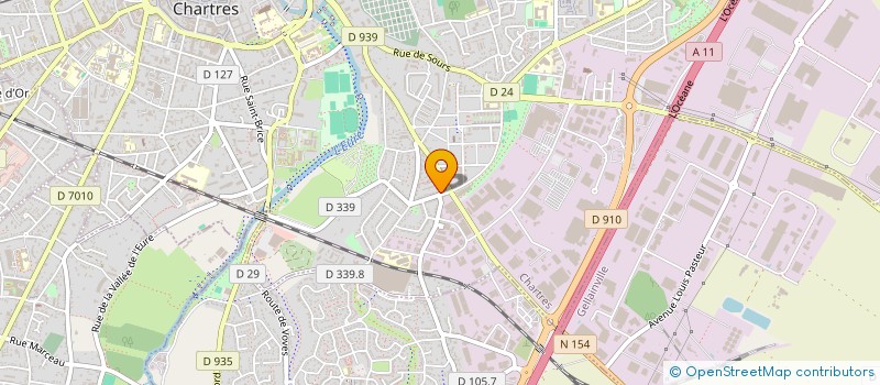 localisation de l'entreprise SCI DE LA CROIX BONNARD à CHARTRES