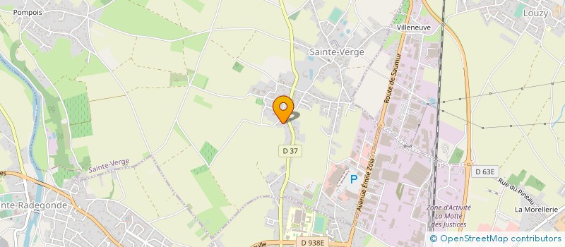 localisation de l'entreprise SCI DE LA CROIX CAMUS à SAINTE-VERGE
