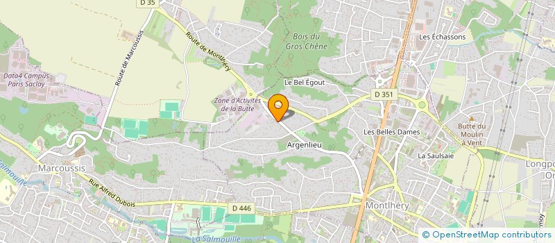 localisation de l'entreprise SCI DE LA CROIX DE BELLE JAMES  MONTLHERY