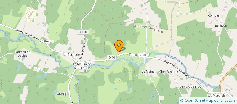 localisation de l'entreprise SCI DE LA CROIX DE PIERRE  SERVANCHES