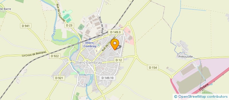 localisation de l'entreprise SCI DE LA CROIX DES MARAINS à ILLIERS-COMBRAY