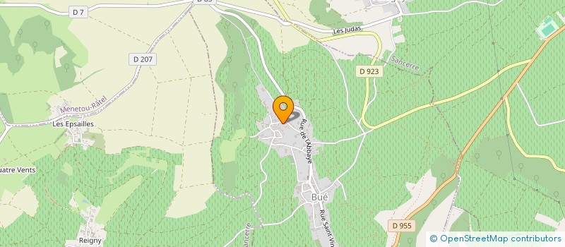 localisation de l'entreprise SCI DE LA CROIX DU RIOU  BUE