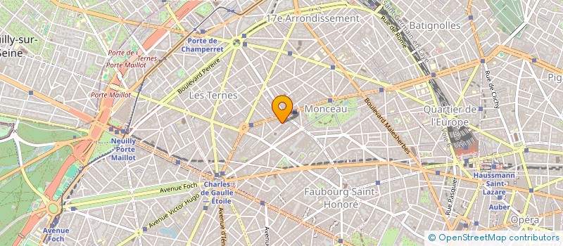 localisation de l'entreprise SCI DE LA CROIX DU ROULE  PARIS