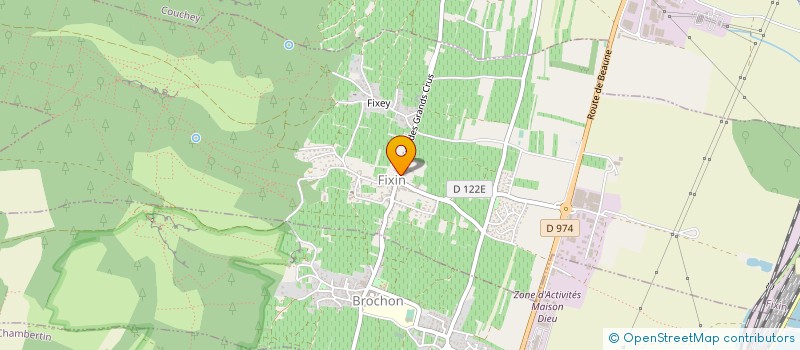 localisation de l'entreprise SCI DE LA CROIX JEANNIARD  MOREY-SAINT-DENIS