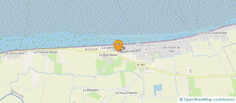 localisation de l'entreprise SCI DE LA CROIX LA GRISE  CHERRUEIX