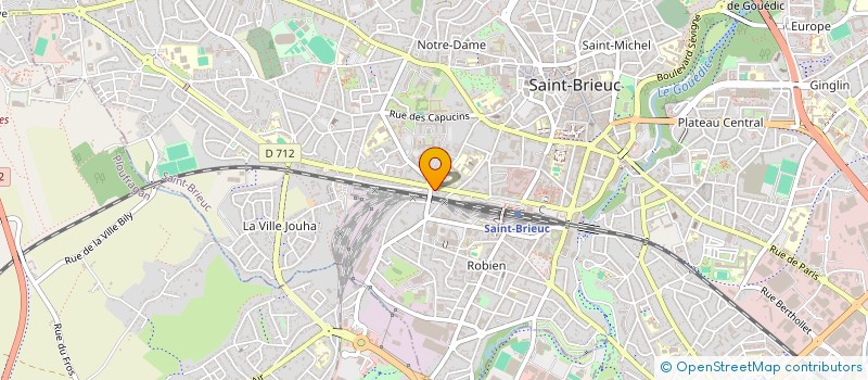 localisation de l'entreprise SCI DE LA CROIX MATHIAS à SAINT-BRIEUC