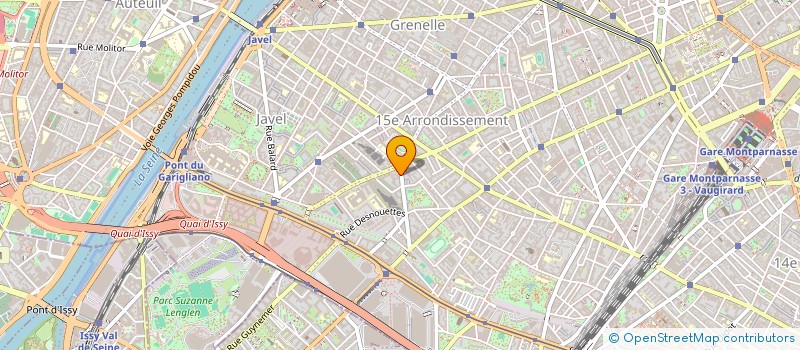localisation de l'entreprise SCI DE LA CROIX NIVERT à PARIS