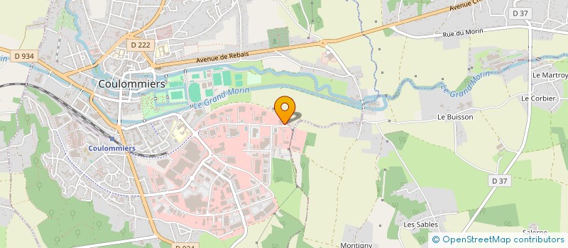 localisation de l'entreprise SCI DE LA CROIX SAINT PAUL à COULOMMIERS