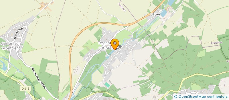 localisation de l'entreprise SCI DE LA CROIX VERTE  TESSANCOURT-SUR-AUBETTE