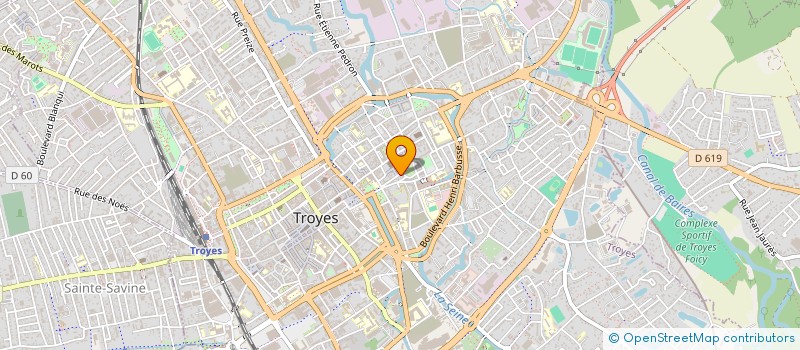 localisation de l'entreprise SCI DE LA CROSSE à TROYES