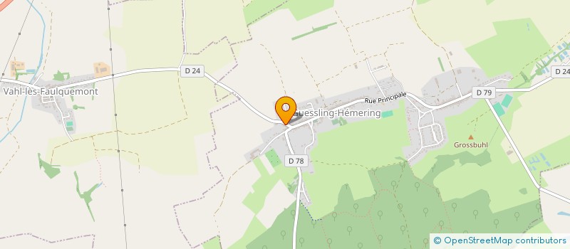 localisation de l'entreprise SCI DE LA CROUEE  ARRAINCOURT