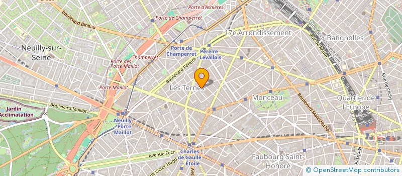 localisation de l'entreprise SCI DE LA CROY DU FOUR  PARIS