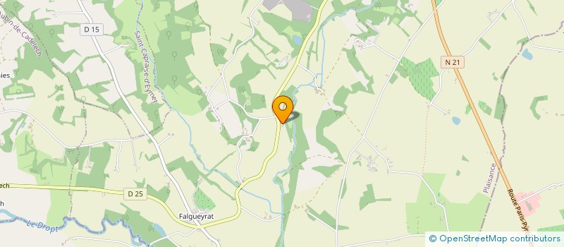 localisation de l'entreprise SCI DE LA CROZE  SAINT LEON D'ISSIGEAC