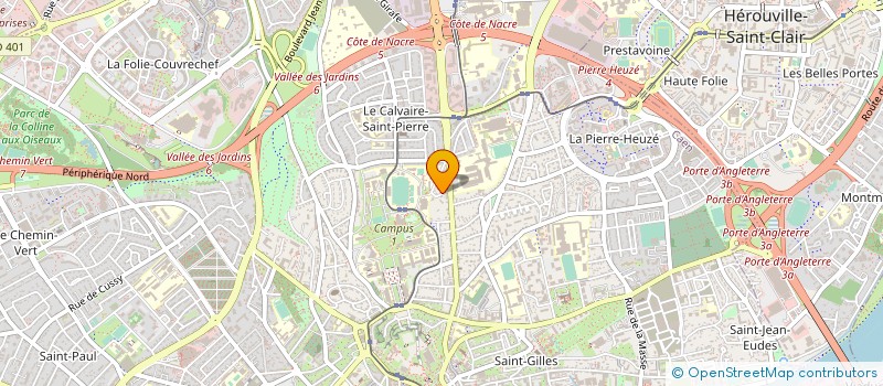 localisation de l'entreprise SCI DE LA CULTURE à CAEN