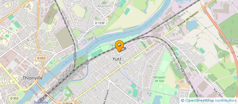 localisation de l'entreprise SCI DE LA CULTURE  YUTZ