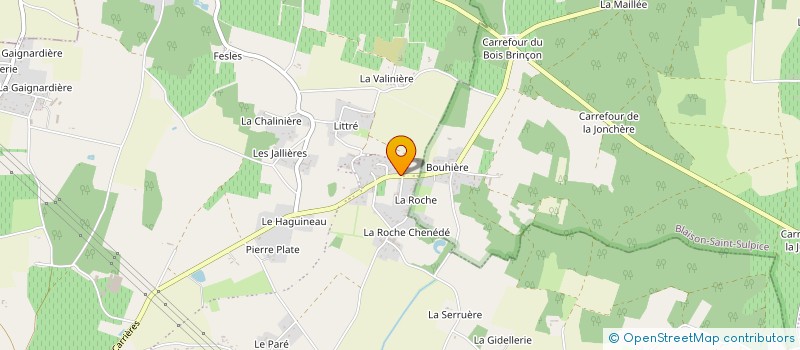 localisation de l'entreprise SCI DE LA CUVERDERIE à BRISSAC LOIRE AUBANCE