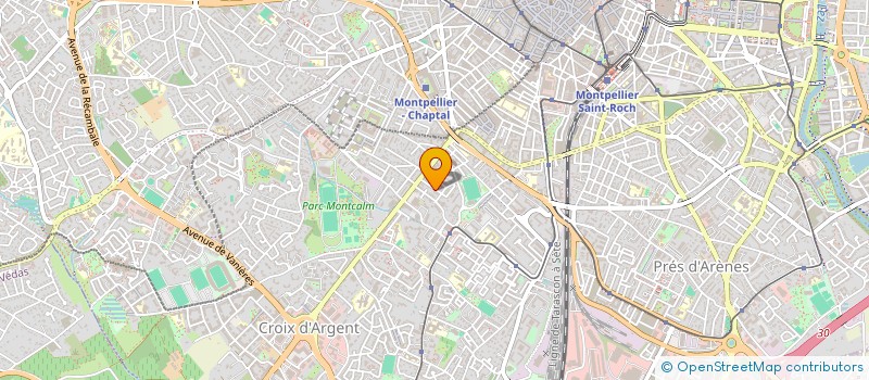 localisation de l'entreprise SCI DE LA DAME à MONTPELLIER