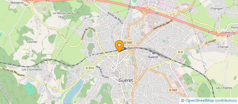 localisation de l'entreprise SCI DE LA DANSE  SAVENNES