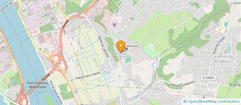 localisation de l'entreprise SCI DE LA DAURADE  BOULIAC