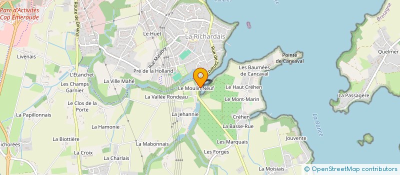 localisation de l'entreprise SCI DE LA DECOUVERTE  PLEURTUIT