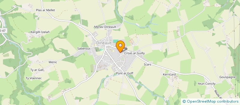 localisation de l'entreprise SCI DE LA DEESSE BRIGITTE  DINEAULT