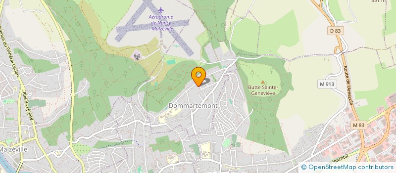 localisation de l'entreprise SCI DE LA DEMEURE DE KEMOZER  DOMMARTEMONT