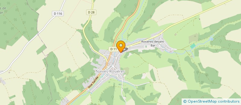 localisation de l'entreprise SCI DE LA DEVE à NAIVES-ROSIERES