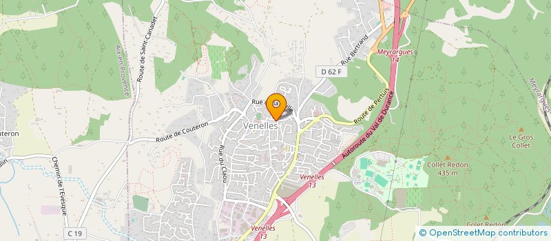 localisation de l'entreprise SCI DE LA DIANE  VENELLES