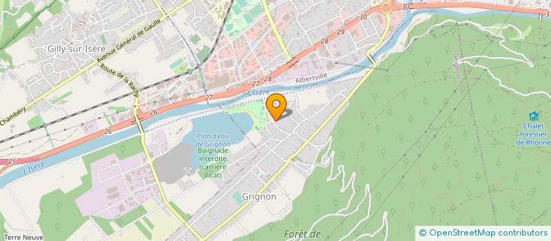 localisation de l'entreprise SCI DE LA DIGUE  GRIGNON