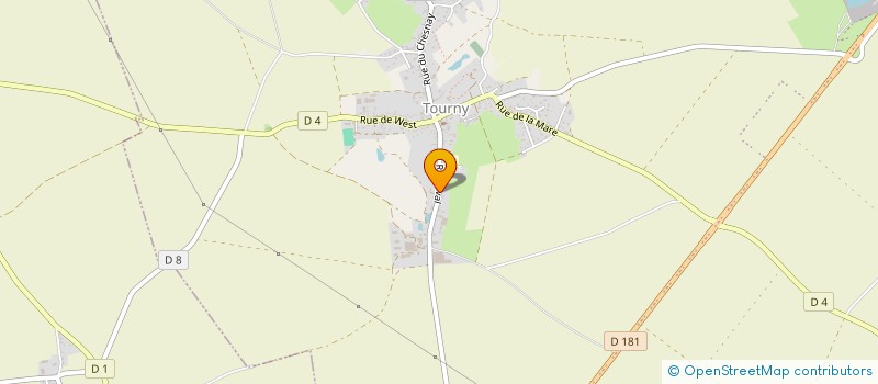 localisation de l'entreprise SCI DE LA DISTILLERIE  VEXIN-SUR-EPTE