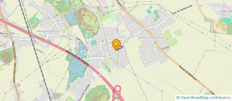 localisation de l'entreprise SCI DE LA DISTILLERIE  LABOURSE