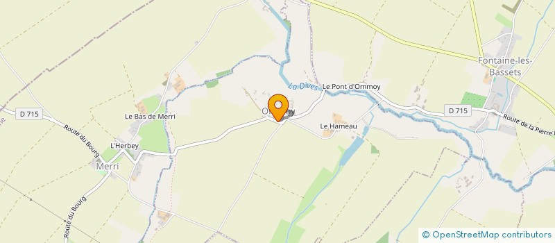 localisation de l'entreprise SCI DE LA DIVES à FONTAINE-LES-BASSETS
