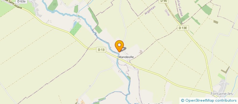 localisation de l'entreprise SCI DE LA DIVES à OMMOY