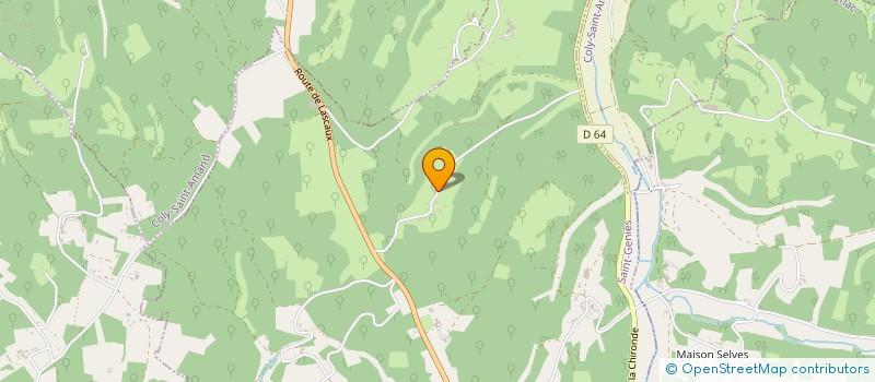 localisation de l'entreprise SCI DE LA DOINIE  SAINT-GENIES