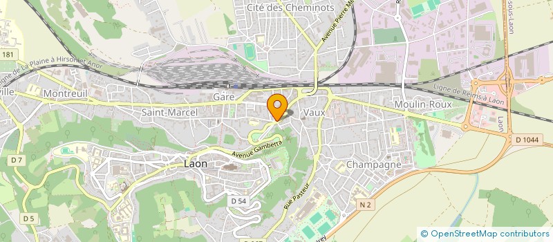 localisation de l'entreprise SCI DE LA DORMOISE à LAON
