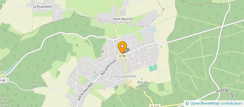 localisation de l'entreprise SCI DE LA DOUCE RIVE  HOUPPEVILLE