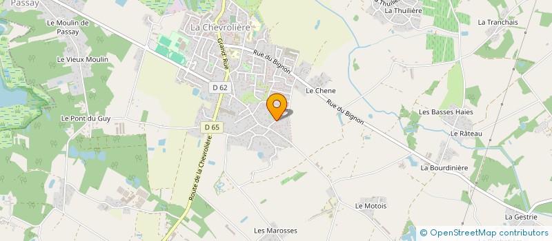 localisation de l'entreprise SCI DE LA DOUE A LAMBOURG  LA CHEVROLIERE