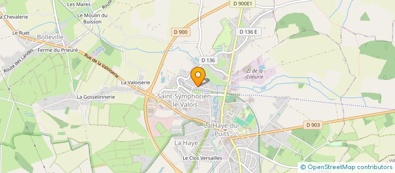 localisation de l'entreprise SCI DE LA DOUVE  SAINT-MALO